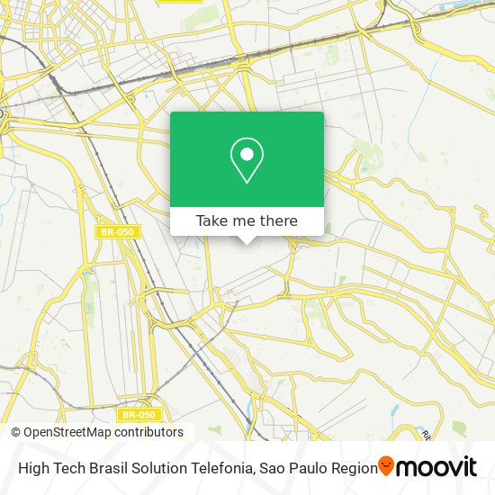Mapa High Tech Brasil Solution Telefonia