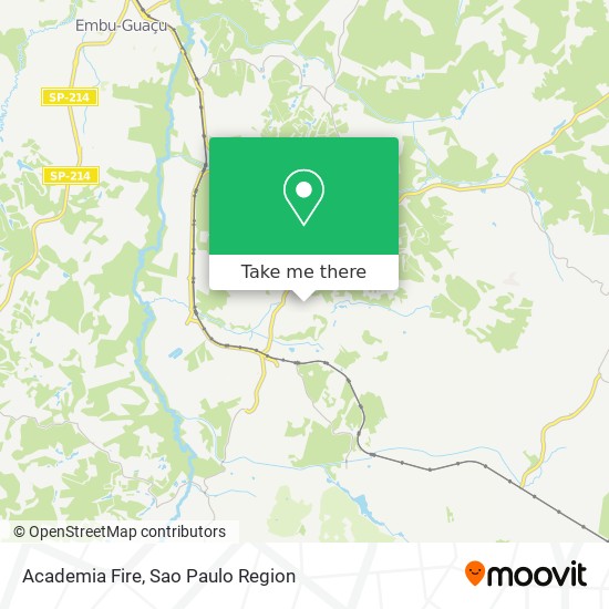 Mapa Academia Fire