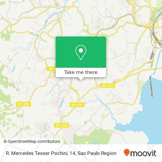 Mapa R. Mercedes Tesser Pochini, 14