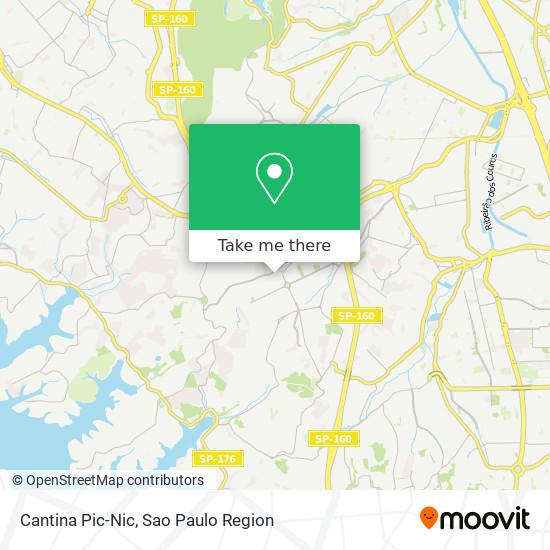 Cantina Pic-Nic map
