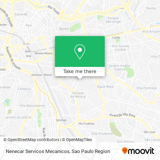 Mapa Nenecar Servicos Mecanicos