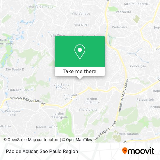 Pão de Açúcar map