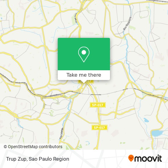 Trup Zup map