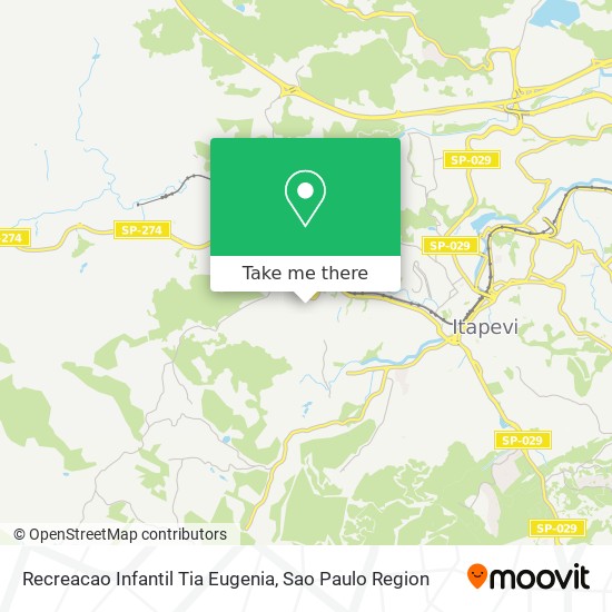 Recreacao Infantil Tia Eugenia map