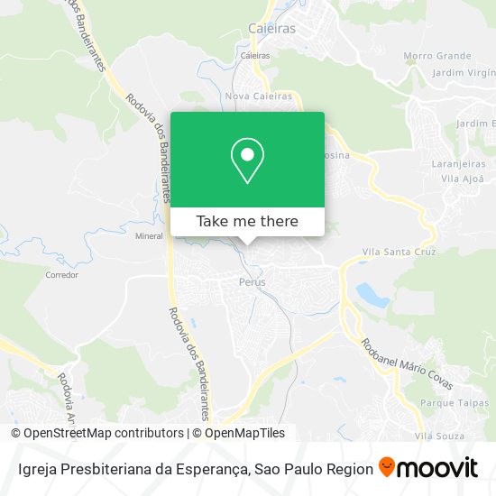 Igreja Presbiteriana da Esperança map