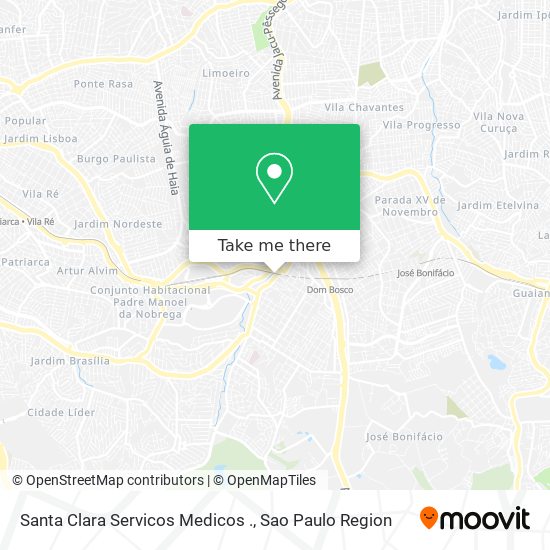 Mapa Santa Clara Servicos Medicos .