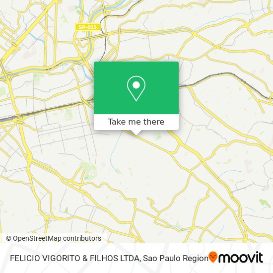 Mapa FELICIO VIGORITO & FILHOS LTDA