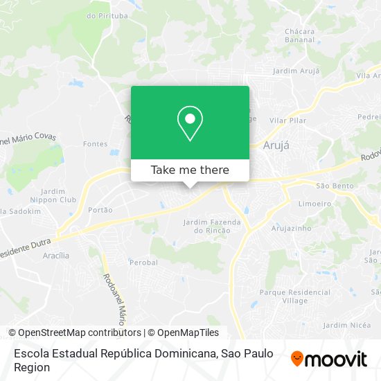 Escola Estadual República Dominicana map