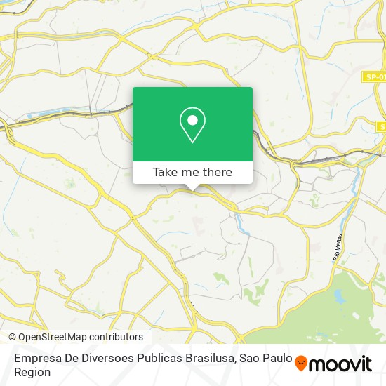 Mapa Empresa De Diversoes Publicas Brasilusa
