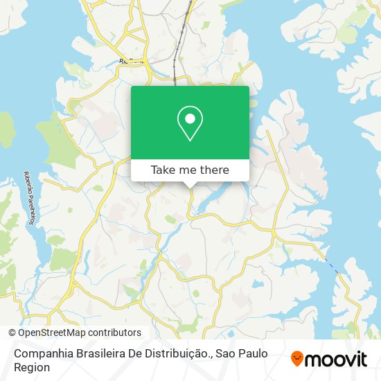 Companhia Brasileira De Distribuição. map