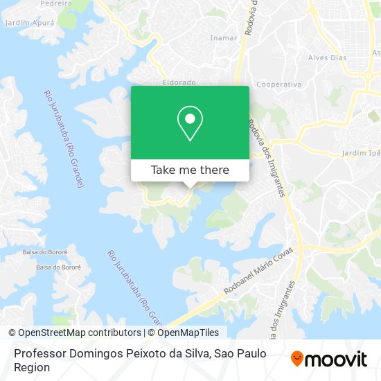 Professor Domingos Peixoto da Silva map