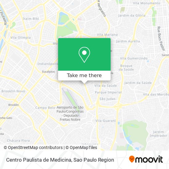 Centro Paulista de Medicina map