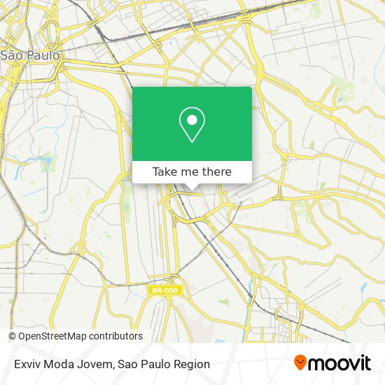 Mapa Exviv Moda Jovem