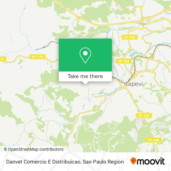 Mapa Danvet Comercio E Distribuicao