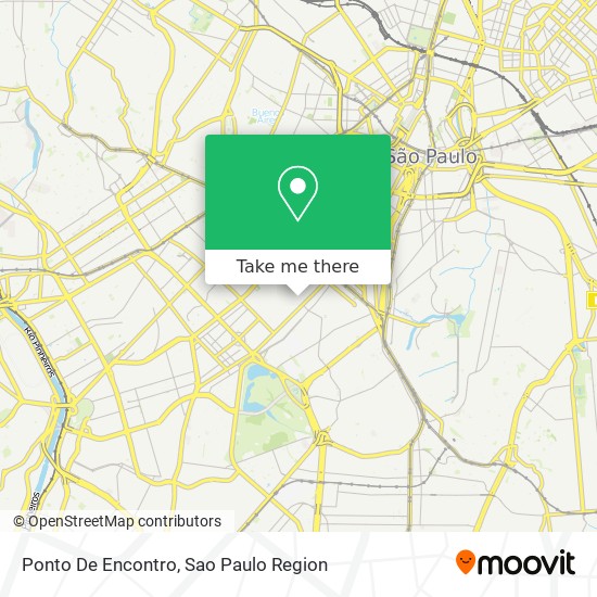 Ponto De Encontro map