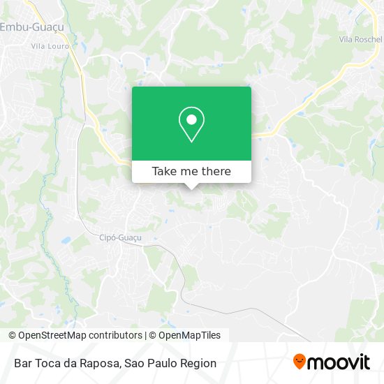 Bar Toca da Raposa map