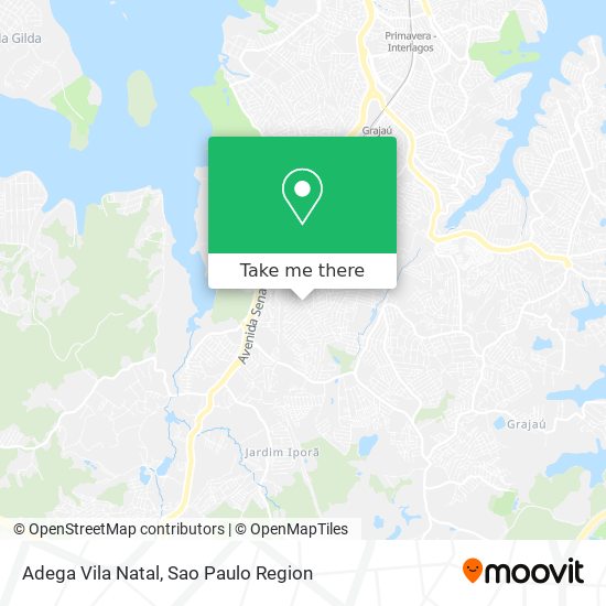 Mapa Adega Vila Natal