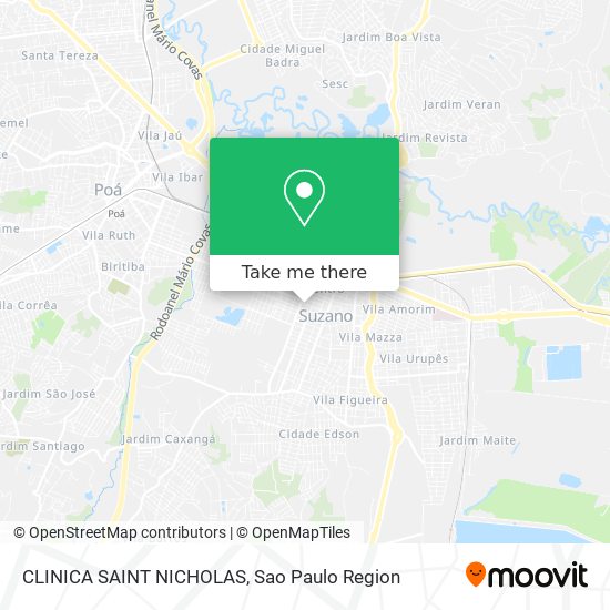 CLINICA SAINT NICHOLAS map