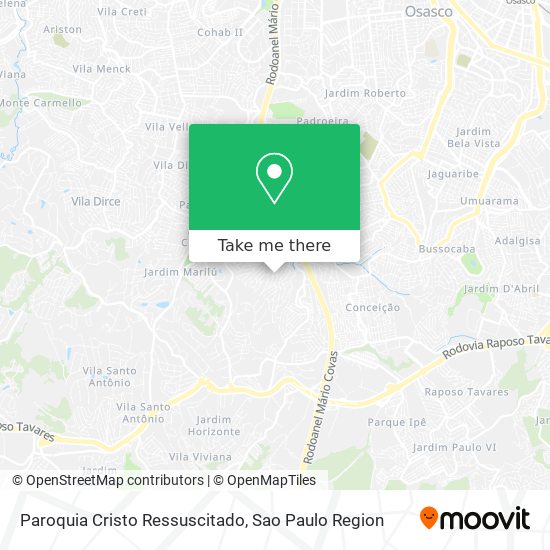 Paroquia Cristo Ressuscitado map