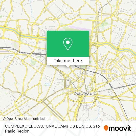 Mapa COMPLEXO EDUCACIONAL CAMPOS ELISIOS