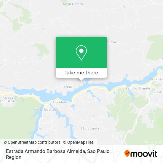 Estrada Armando Barbosa Almeida map