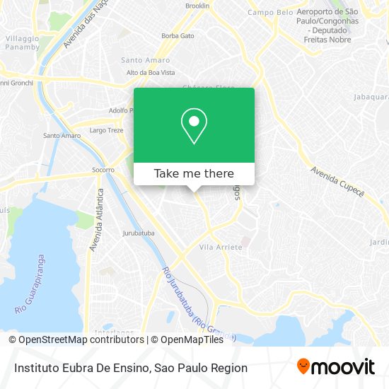 Instituto Eubra De Ensino map