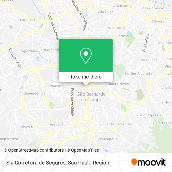 S a Corretora de Seguros map