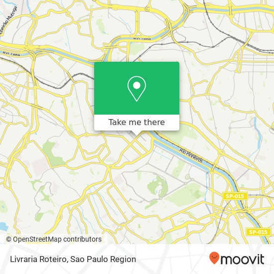 Livraria Roteiro map