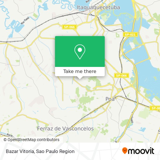 Bazar Vitoria map