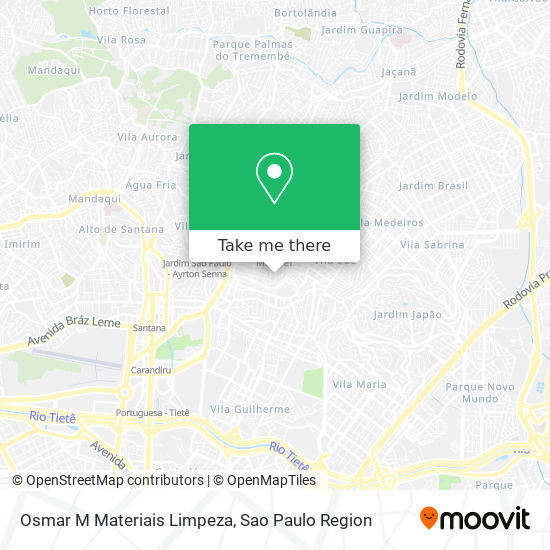 Mapa Osmar M Materiais Limpeza