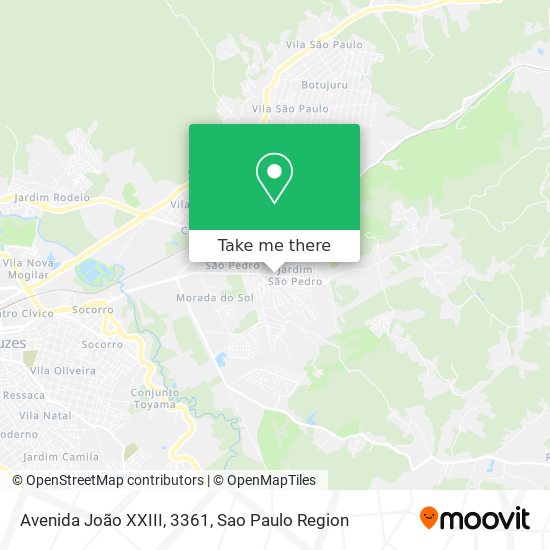 Avenida João XXIII, 3361 map