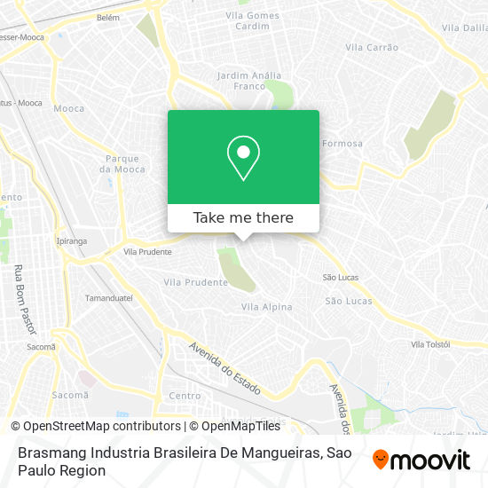Mapa Brasmang Industria Brasileira De Mangueiras