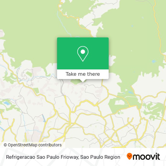 Refrigeracao Sao Paulo Frioway map