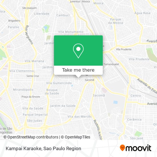 Kampai Karaoke map