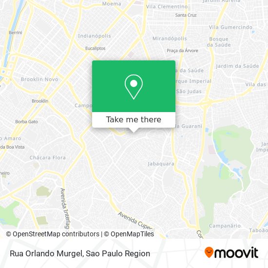 Rua Orlando Murgel map