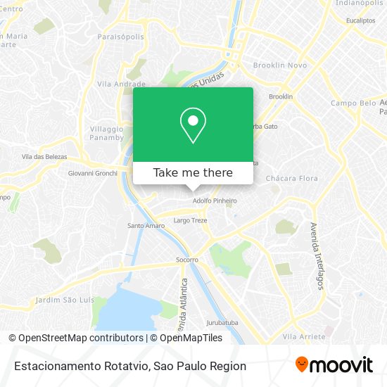 Mapa Estacionamento Rotatvio