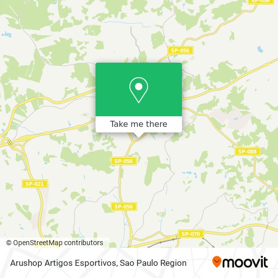 Arushop Artigos Esportivos map