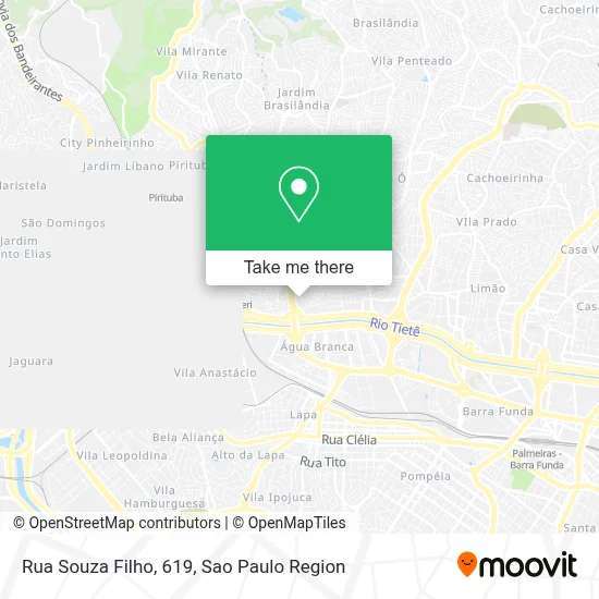 Rua Souza Filho, 619 map