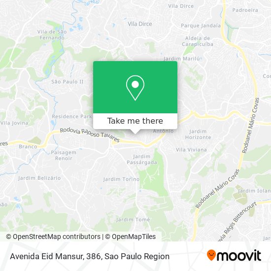 Avenida Eid Mansur, 386 map