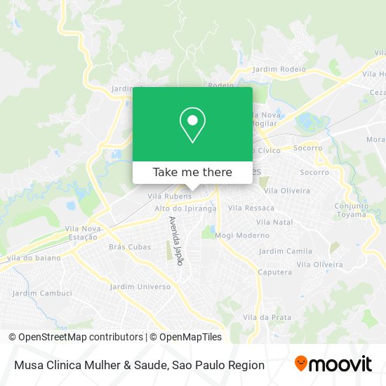 Musa Clinica Mulher & Saude map