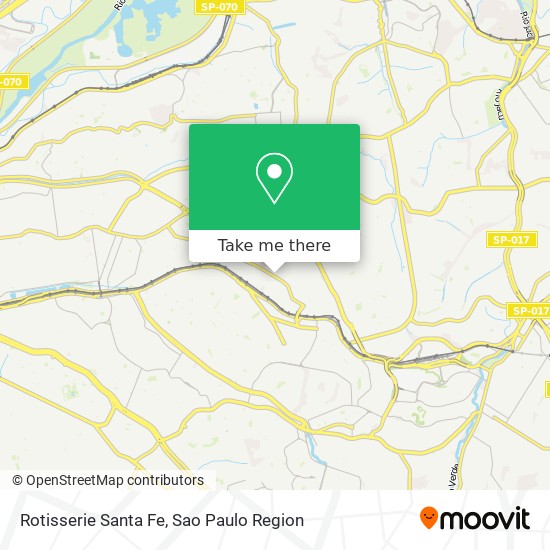 Mapa Rotisserie Santa Fe