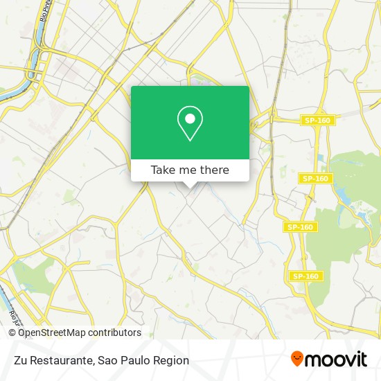 Mapa Zu Restaurante