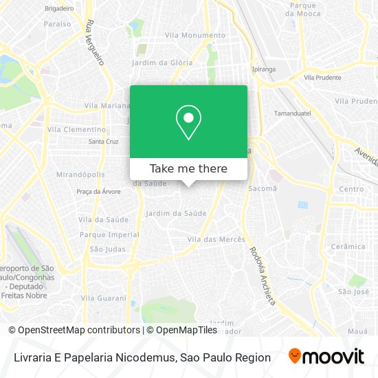 Livraria E Papelaria Nicodemus map