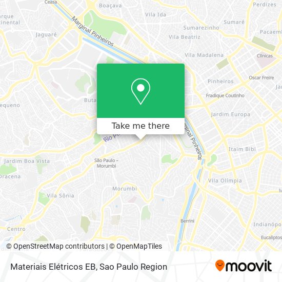 Materiais Elétricos EB map