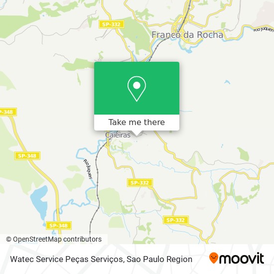 Mapa Watec Service Peças Serviços
