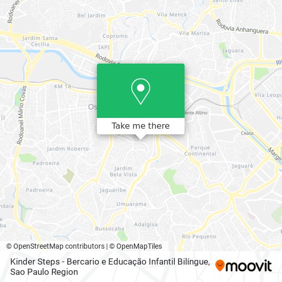 Kinder Steps - Bercario e Educação Infantil Bilíngue map