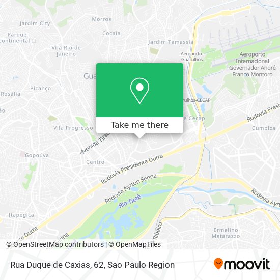 Rua Duque de Caxias, 62 map