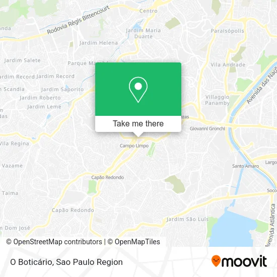 O Boticário map