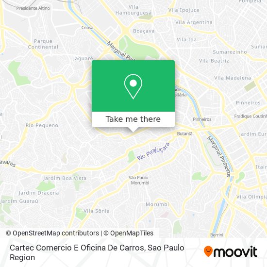 Cartec Comercio E Oficina De Carros map