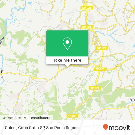 Mapa Colcci, Cotia Cotia-SP